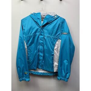 Stearns Jacket Womens small Dry Wear full zip lightweight Blue/Gray‎